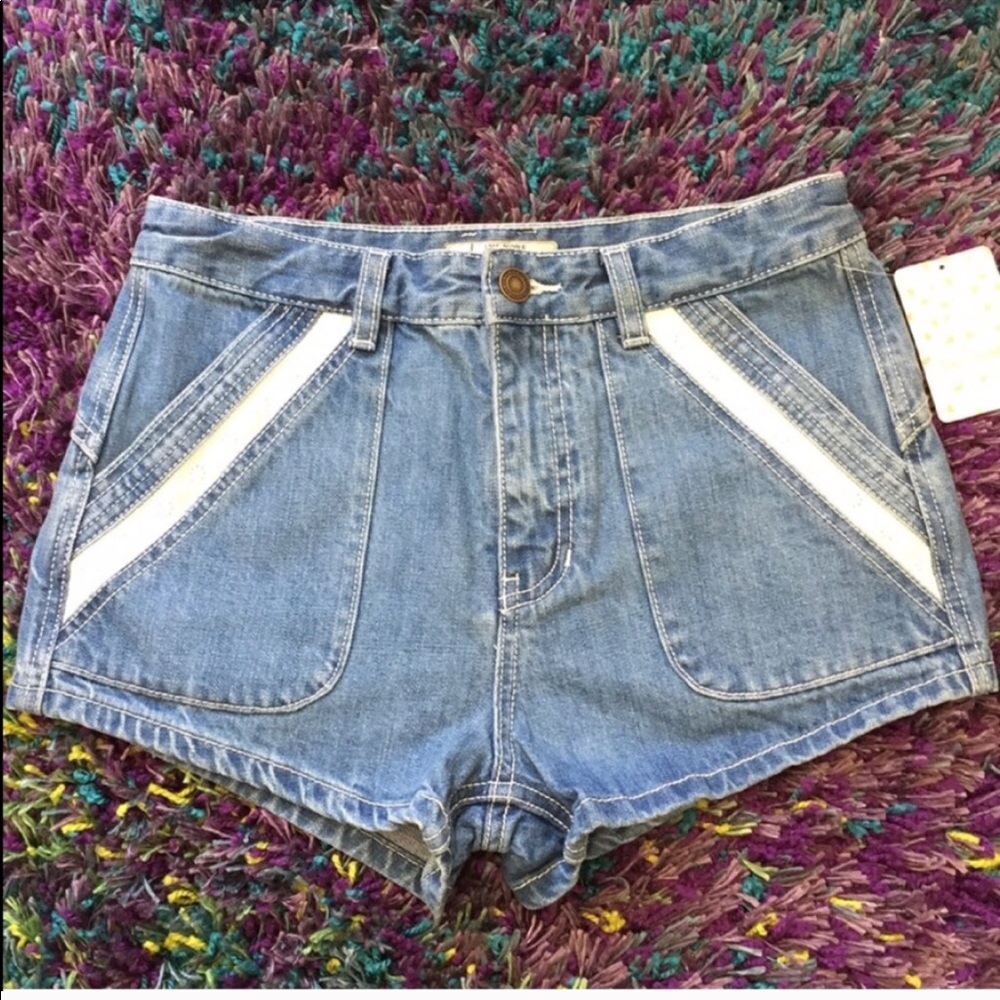 Free People Denim Shorts